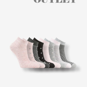 8-PACK MJUKA OCH SKÖNA SNEAKERSTRUMPOR