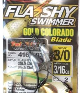 Owner Flashy Swimmer Beast offset koukku 2kpl