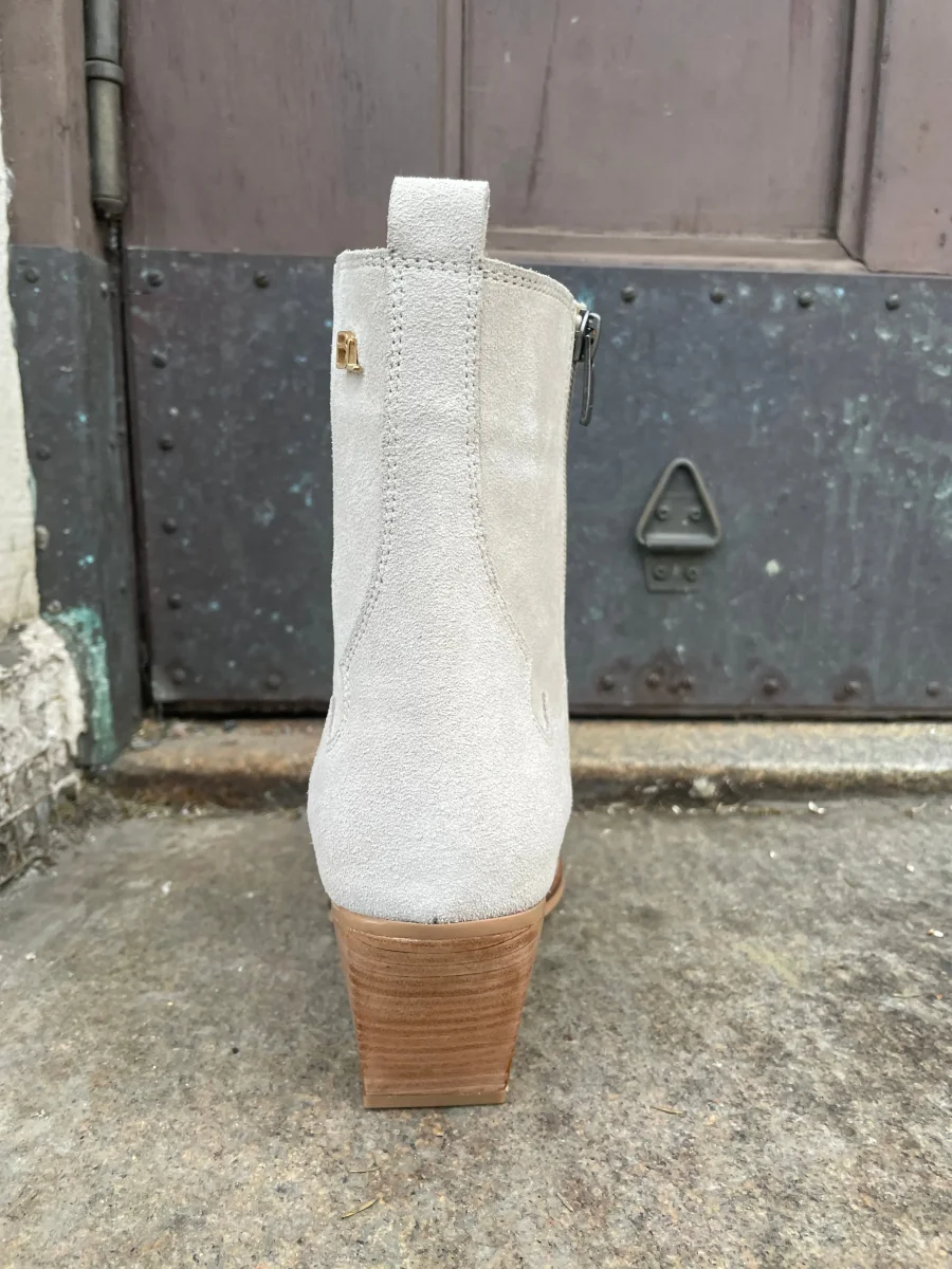 Babouche Lifestyle - Sabine Western Boot Low Pearl Grey - Image 4