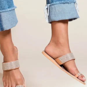 Laidback London - Trent Leather Sandal Silver