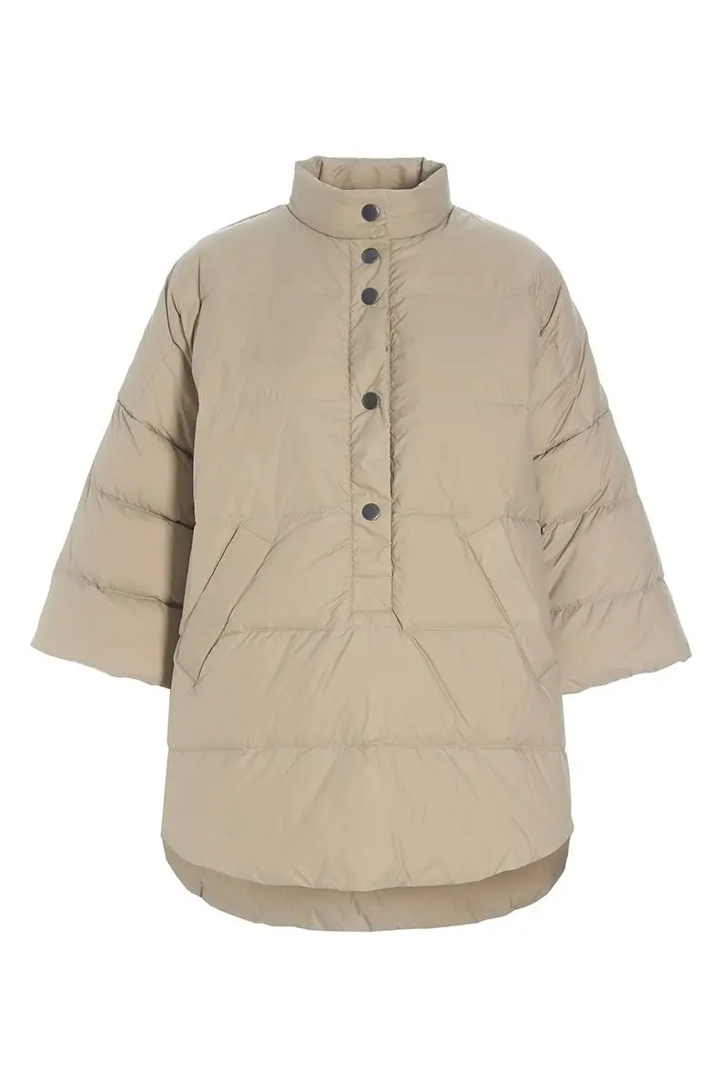 Bitte Kai Rand - Feather Down Anorak Stone - Image 5