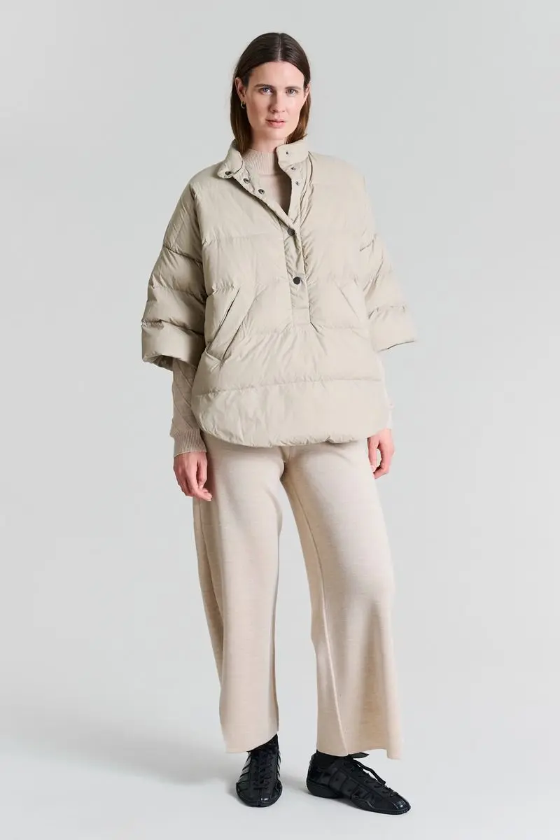 Bitte Kai Rand - Feather Down Anorak Stone - Image 3