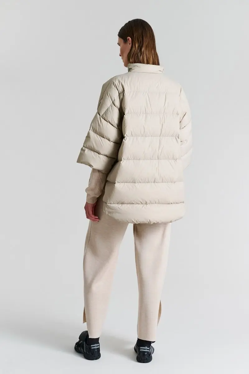 Bitte Kai Rand - Feather Down Anorak Stone - Image 2