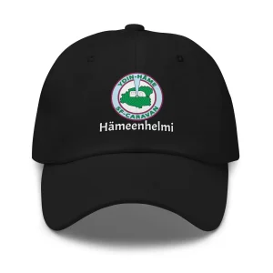 Puuvillainen lippis painetulla SFC Ydin-Hämeen painetulla logolla