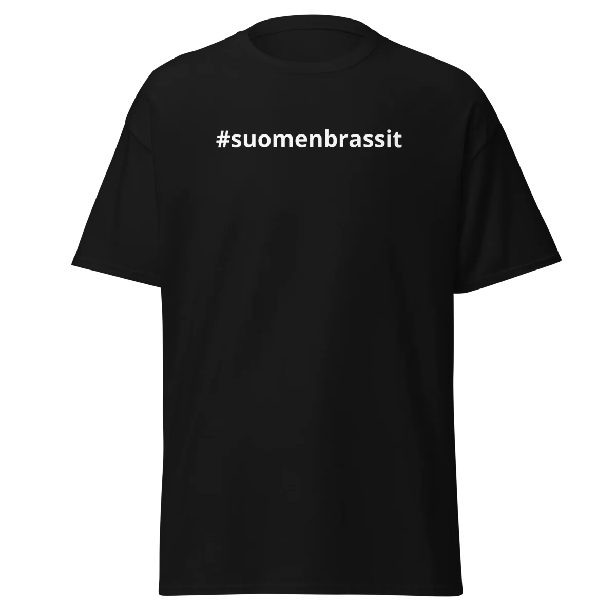 T-Paita #suomenbrassit -tekstillä, Unisex-malli, useita värejä - Image 3