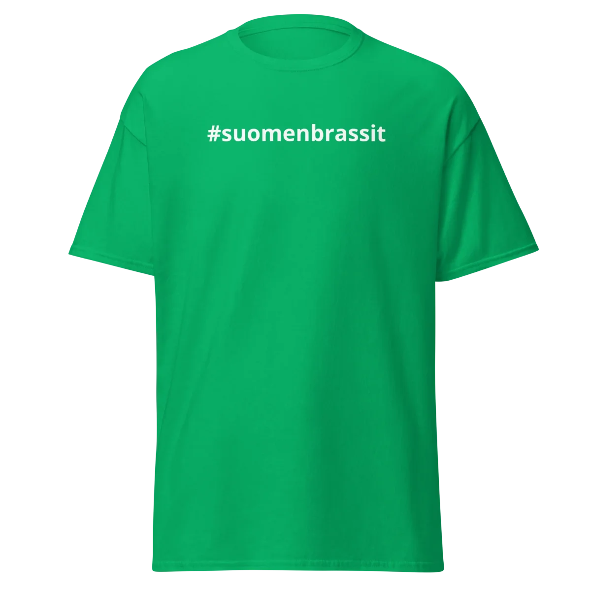 T-Paita #suomenbrassit -tekstillä, Unisex-malli, useita värejä - Image 2