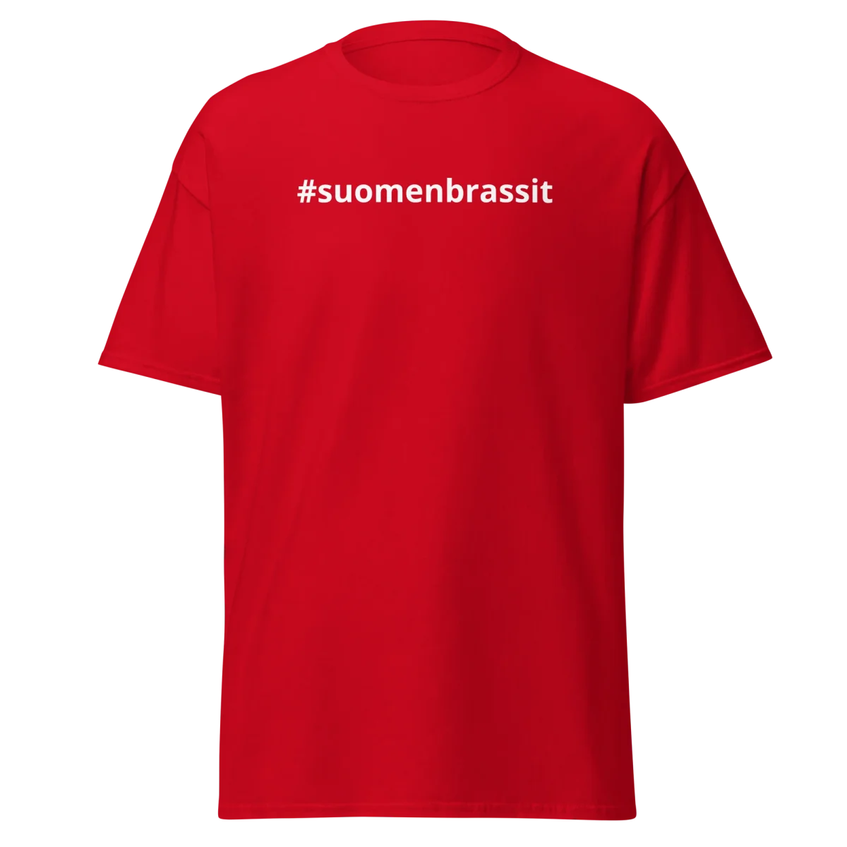 T-Paita #suomenbrassit -tekstillä, Unisex-malli, useita värejä - Image 6