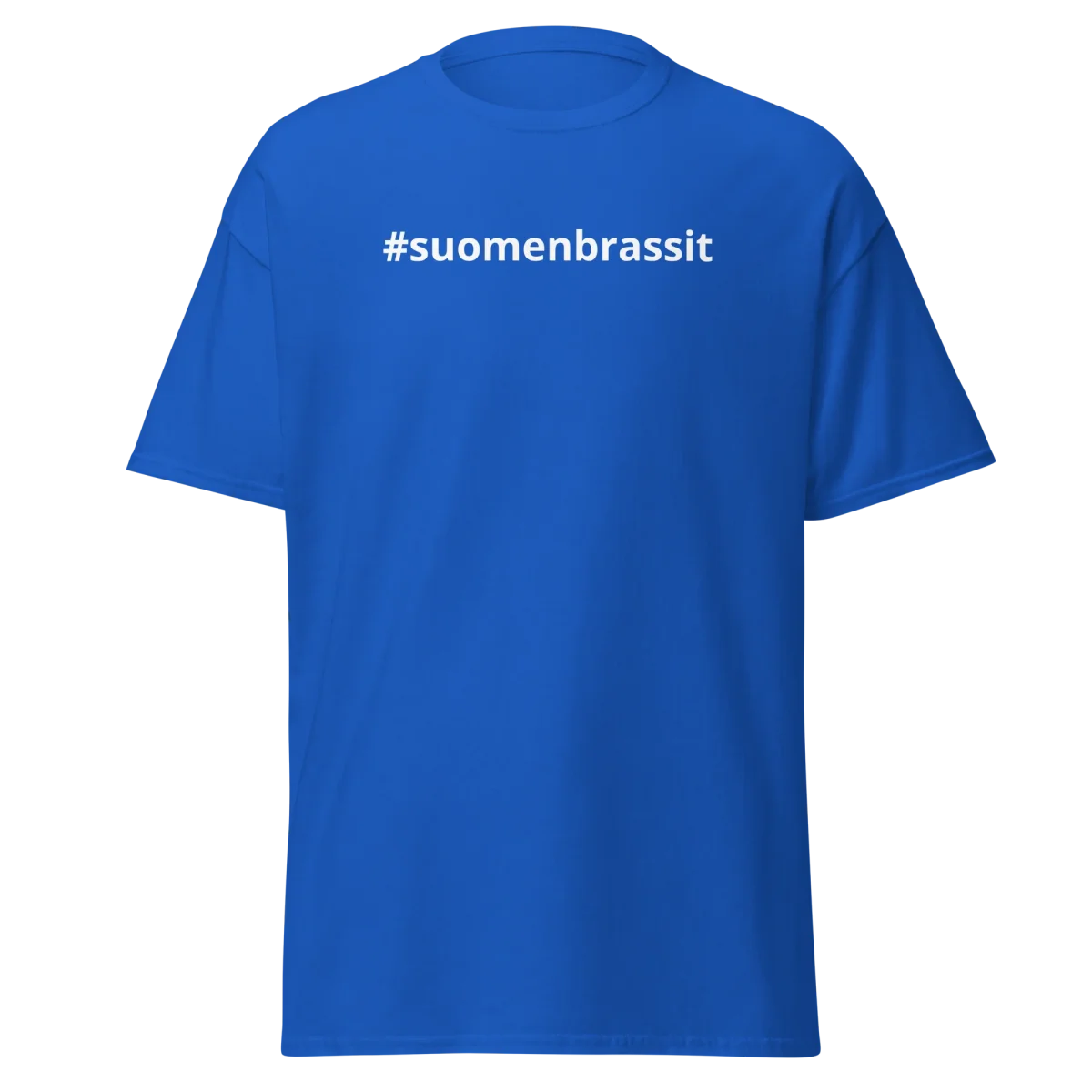 T-Paita #suomenbrassit -tekstillä, Unisex-malli, useita värejä - Image 7
