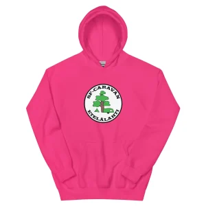Unisex Huppari Painetulla SF-Caravan Etelälahti ry logolla