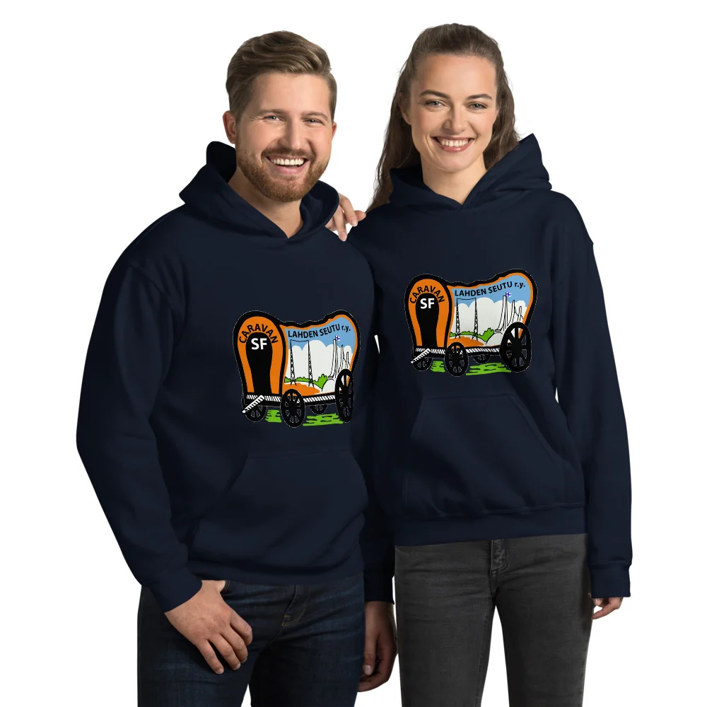 Unisex Huppari SF-Caravan Lahden Seutu logolla - Image 4