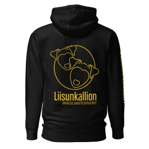 Unisex Huppari Liisunkallion logolla